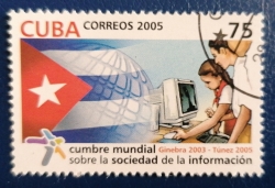 75 Centavos 2005 - Global Summit of the Information Society