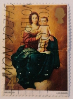 Image #1 of 4 Penny - Madonna and Child (Murillo)