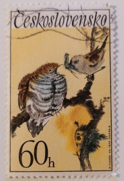 60 Haler 1972 - Birds (Cuckoo)