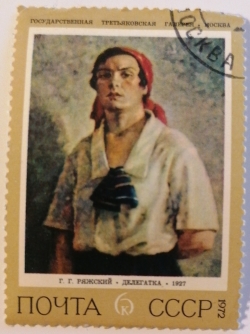 6 Kopeici 1972 - Delegat de Partid, G.G. Riazhsky (1927)