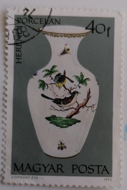 Image #1 of 40 Filler 1972 - Vase with bird