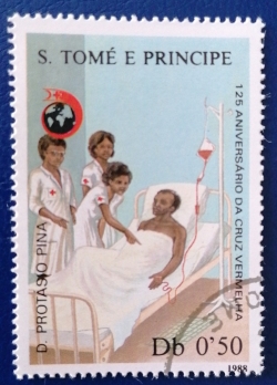 Image #1 of 0.5 Dobra 1988 - Red Cross