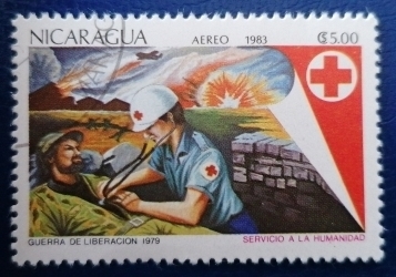 5 Cordoba 1983 - Red Cross