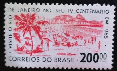 Image #1 of 200 Cruzeiros -  400 Anniversary of Rio de Janeiro