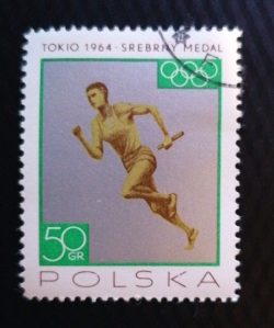 Image #1 of 50 Grosz 1964 -  Sport, Victories Won By Polish Team In 1964 Olympic Games - Relay race, men