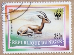 Image #1 of 250 Francs 1998 - Gazella dorcas