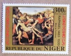 Image #1 of 300 Francs 1983 - Raphael " Inmormantarea"