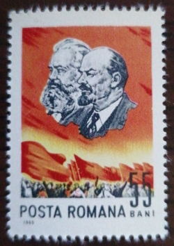 55 Bani 1965 - Marx și Lenin