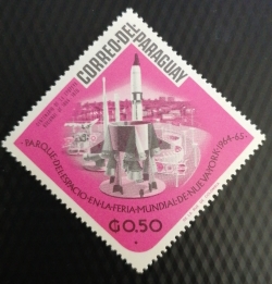 Image #1 of 0.5 Guarani 1966 -  75th O.E.A. - Rocket