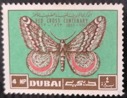 4 Naye Paise 1963 - The centenary of the Red Cross