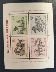 Souvenir Sheet 1969 - Berlin Zoo