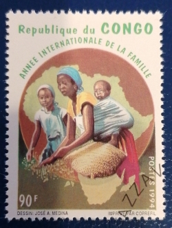 90 Francs 1994 - Anul internațional al familiei
