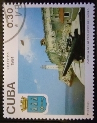 Image #1 of 0.30 Peso 1991 - Tres Reyes del Morro Castle (Turismo)