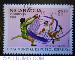Image #1 of 0.20 Cordoba 1981 - Cupa Mondiala Spania'82