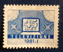 Image #1 of 45 Lei 1981 - Televiziune I
