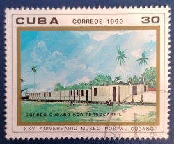 Image #1 of 30 Centavos 1990 - Postal Museum
