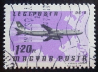 1.20 Forints 1977 - DC-8