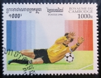 1.000 Riel 1996 - Football