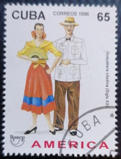 Image #1 of 65 Centavos 1996 - Guayabera couple