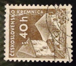 40 Haler 1960 - Castelul Kremnica