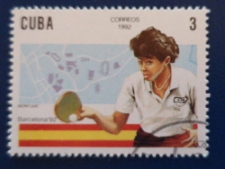 Image #1 of 3 Centavos 1992 - Barcelona - Table Tennis