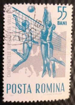 Image #1 of 55 Bani 1963 - Campionatele europene de volei