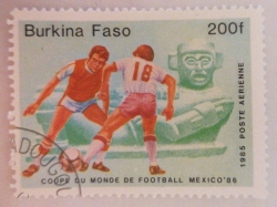 Image #1 of 200 Francs 1985 - World Cup in Mexico 86