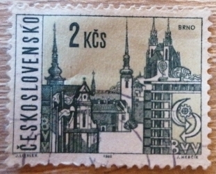 2 Koruna 1965 - Brno