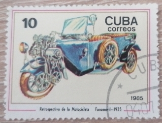 10 Centavos 1985 - Fanomovil 1925