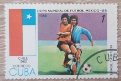 Image #1 of 1 Centavo 1985 - Mexico 86 (Chile 1962)