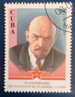 Image #1 of 75 Centavo 2000 -  130th Anniversary of the Birth of Lenin