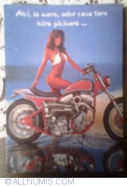 Image #1 of Girl on a Harley Davidson