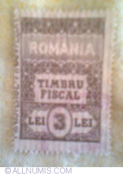 3 Lei 1990 - Fiscal stamp