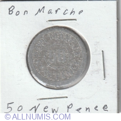 50 New Pence-Bon Marche
