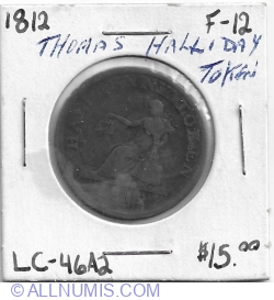 Image #1 of Thomas Halliday half penny