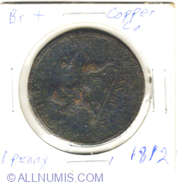 Image #1 of 1 penny British Copper Company 1812