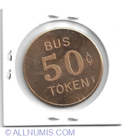 Image #2 of 50c bus token