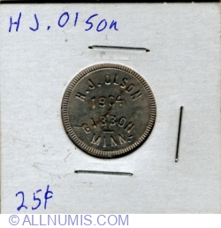 Image #1 of 25 cents 1904