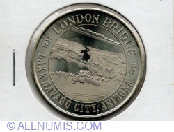 1 dollar-Commemorating the 160th anniversary of building of London Bridge 1825-1985