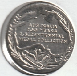Image #2 of Australia 200 years bicentennial medal-Stockholm Blockade 1854