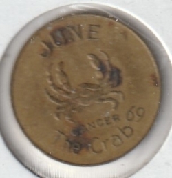 Image #2 of Lucky Coin Sign of the zodiac Samson London