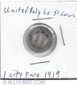Image #1 of 1 city fare 1919