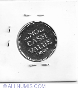 Image #2 of token no cash value