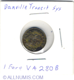 1 fare Danville Transit System