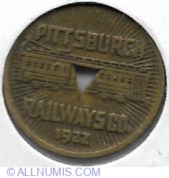 Image #1 of 1 fare-Pittsburg Railways Company