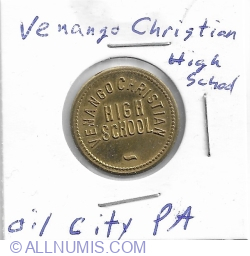 Image #1 of transit token-Venago Christian High School