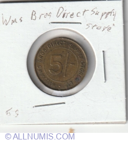 4 shillings Williams Brothers Direct Supply store