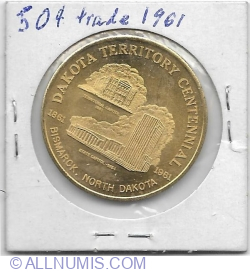 50c 1961 Dakota Territory