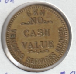 Image #2 of 1 token GKN Sankey Vending Services 1972-80