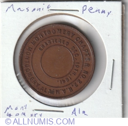 Image #1 of Masonic Penny Montgomery, Alabama Montgomery Chapter 22